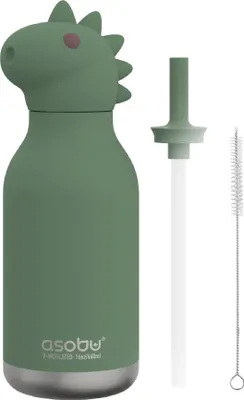 Obrázek produktu pro Láhev Bestie od Asobu - Lahve na pití, bez BPA a olova, 460 ml - Dinosaurus / Dinosaurier / Dino