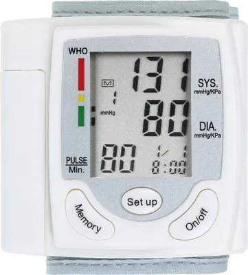 Zdjęcie produktu dla Ciśnieniomierz nadgarstkowy z wyświetlaczem LCD Automatyczny pulsometr cyfrowy Sfigmomanometr Rodzinne narzędzie diagnostyczne