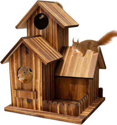 Produktbild von Futterhaus für Eichhörnchen im Außenbereich