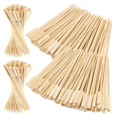 Produktbild von Set mit 300 Holzcocktailspießen für Partys und Grillabende