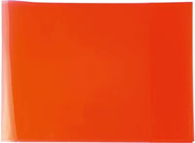 Produktbild von HERMA Heftschoner Transparent PLUS A5 quer rot, Rot, Polypropylen (PP), 1 Stück(e)