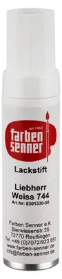 Produktbild von Liebherr Lackstift 8301330 weiss 744