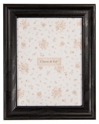 Obrázek produktu pro Rámeček na obraz Clayre & Eef 10x15 cm černý MDF