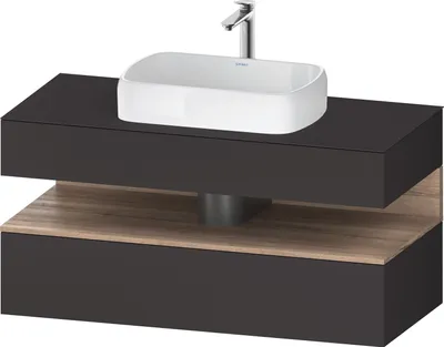 Produktbild von DURAVIT QA4732055800010 QTG KWTU WH Ek. 1200x550x600 Gt Smt H