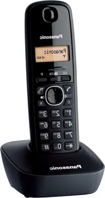 Produktbild von Kabelloses DECT-Telefon – Haustelefon – Telefonieren zu Hause – Beantworten mit jeder Taste – 20 x 15 x 12 cm