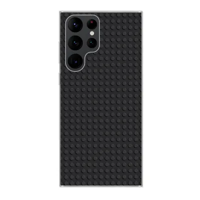 Produktbild von MuchoWow® Handyhülle Schutzhülle Hülle für Samsung Galaxy S22 Ultra Bild - Schwarz Silikon Softcase Handy Hülle - Abbildung