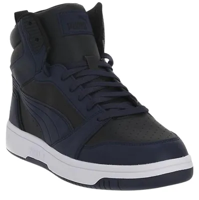 Obrázok produktu pre Puma - Pánske tenisky „Rebound V6“, koža PP7006 (44 EU) (tmavomodrá)