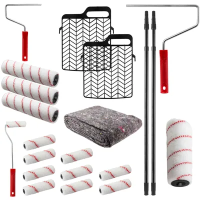 Produktbild von Maler Set / Farbroller Set 22tlg