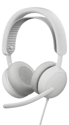 Obrázok produktu pre Logitech 981-001617, Kábel, 20 - 20000 Hz, Hovor / hudba, 223,5 g, Slúchadlá s mikrofónom, Biela