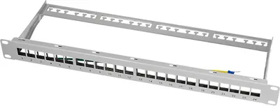 Produktbild von LogiLink NK4041, Grau, Stahl, Rackeinbau, 1U, 800 g