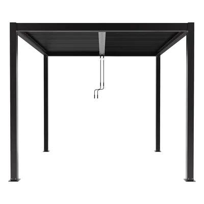 Produktbild von nabbi Hliníková pergola Lotan 300x400 cm - čierna