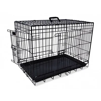 Obrázok produktu pre Prepravná klietka Nobby skladacia D x Š x V: 64 x 48 cm x 54 cm čierna