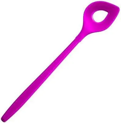 Produktbild von Kochblume Backlöffel pink Silikon, Edelstahl 22026.05