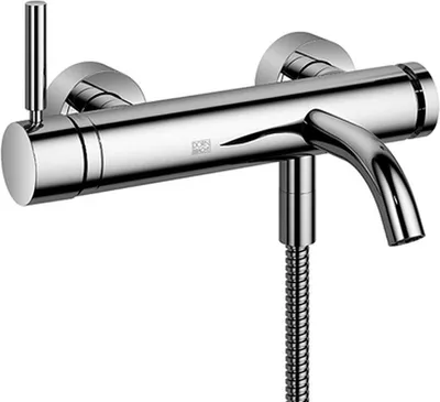 Produktbild von Dornbracht Wannen Einhebekmischer für Wandmontage Meta platin matt, 33200660-06
