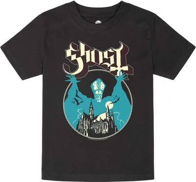 Produktbild von Ghost T-Shirt Uni Metal-Kids - Opus schwarz 152