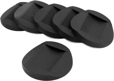 Imagen del producto de Protectores para ruedas de muebles, juego de 6 unidades, antideslizantes, aptos para todo tipo de suelos