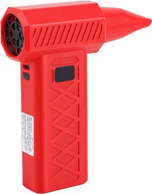 Immagine prodotto di Soffiatore d'aria elettrico - Aspirapolvere senza fili - Per la pulizia della tastiera - Batteria integrata - 4000 mAh - Nero