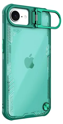 Zdjęcie produktu dla Etui Nillkin Iceblade Prop Z Podstawką Na Iphone 16E - Zielone