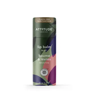 Obrázok produktu pre Čerešňový Balzam na Pery Mätový Listový ATTITUDE Gugita