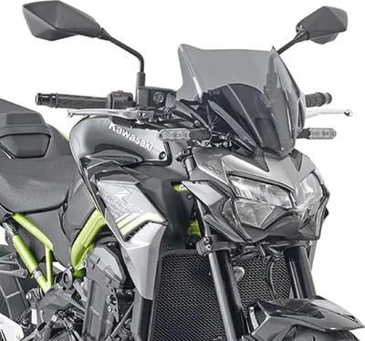 Produktbild von Windschutzscheibe Für Honda Cb 500F (19-20), Kawasaki Z 900 (20) 28 X 36,5 Cm Getönt - Ohne Anschlüsse