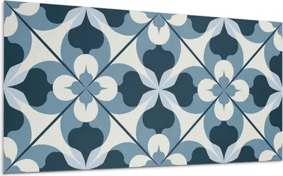 Produktbild von Abstraktes Geometrisches Muster – Selbstklebende Fliesen – Wandverkleidung – Wandpaneel – PVC Fliesen – Vinylflisen – PCV Flisen – Selbstklebend – Wanddeko – 6 Stück 60 x 30 cm