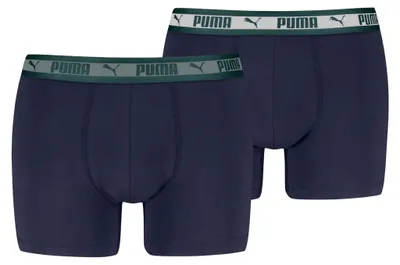 Obrázek produktu pro PUMA pánské boxerky s pasem Chromatic, modrá/zelená, velikost L (EU)