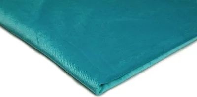 Produktbild von Pannesamt Stoff, Samt, Velours, Velourstoff Türkis 50 x 150 cm