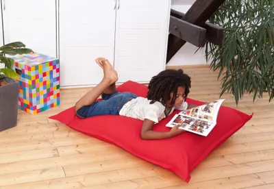 Produktbild von Smoothy® Sitzsack XL 250L mit Baumwollbezug - 140 x 110 cm |   Riesensitzsack Indoor Outdoor | Weich Juniorin  Bean Bag für Kinder & Erwachsene