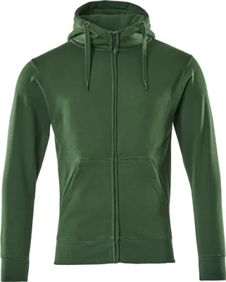 Produktbild von Mascot Kapuzensweatshirt GIMONT CROSSOVER mit Reißverschluss 51590 Gr. 3XL grün