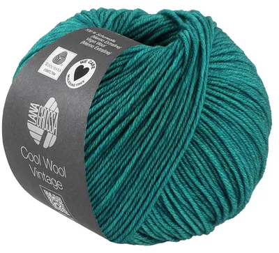 Produktbild von Lana Grossa - Cool Wool Vintage 7394 petrolgrün