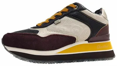 Image de Chaussures de sport Anekke pour femmes, modèle à lacets, couleur marron, style décontracté