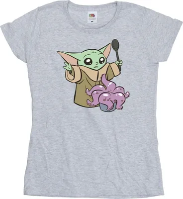 Produktbild von Star Wars - "The Mandalorian" T-Shirt für Damen BI43432 (XXL) (Grau)