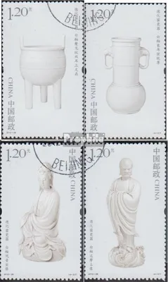 Produktbild von Briefmarken Volksrepublik China 2012 Mi 4406-4409 (kompl.Ausg.) gestempelt Porzellan aus Dehua