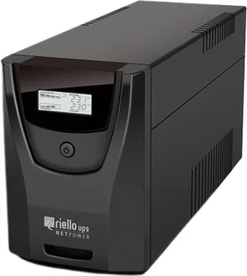 Produktbild von Riello NPW 1000, Line-Interaktiv, 1 kVA, 600 W, Pseudo sine, 220 V, 240 V