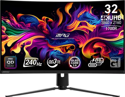 MSI MPG 321CURX QD-OLED 31.5i Curve 1700R