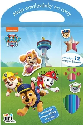 Obrázek produktu pro Moje omalovánky na cesty Tlapková patrola
