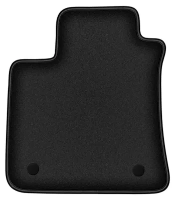 Image de Tapis de sol en polyamide pour : Renault Mégane IV Grand Coupé, Liftback, Break, Grandtour, Coupé, GT 2015 – tapis de sol caoutchouté