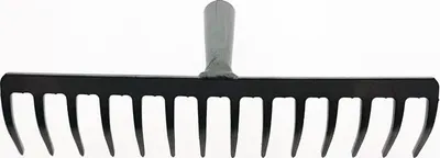 Produktbild von Gartenrechen Arbeitsbreite 355 mm Zinkenlnge 70 mm 14 Zinken ohne Stiel