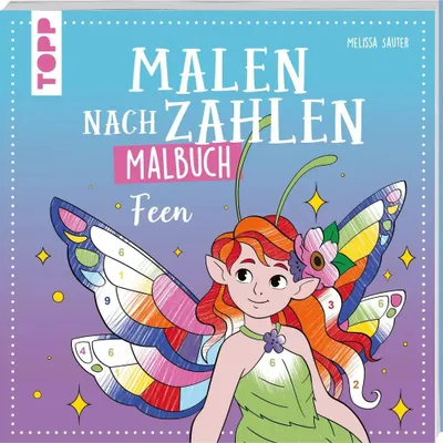 Produktbild von Malen nach Zahlen Malbuch Feen