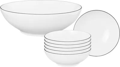 Produktbild von Seltmann Weiden Lido Black Line Schüssel-Set 7-teilig