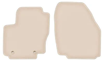 Produktbild von DURBAN Beige Velours-Fußmatten vorne für Ford Mondeo MK4 Liftback, Limousine, Kombi (2007-2012)