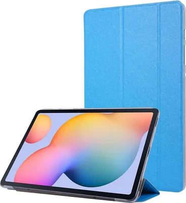 Produktbild von Tablethülle für Samsung Galaxy Tab S8 Schutztasche Wallet Cover 360 Case Etuis, Farbe:Blau