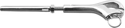 Produktbild von Talamex Pelikanhaken Mit M6-gewindebolzen Silber 4 mm Silber 4 mm