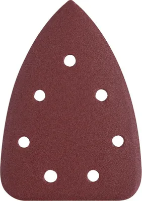 Immagine prodotto di Carte abrasive delta, velcro, confezione da 10, 140x100mm, P40
