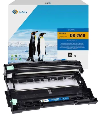 Produktbild von G&G GG-BD2510, Kompatibel, Brother, Brother DCPL2620DW Brother DCPL2627DW Brother DCPL2627DWE Brother DCPL2627DWXL Brother DCPL2660DW..., 1 Stück(e), 15000 Seiten, Schwarz