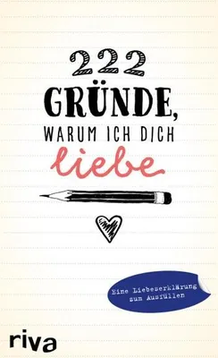 Obrázek produktu pro 222 Gründe, warum ich dich liebe