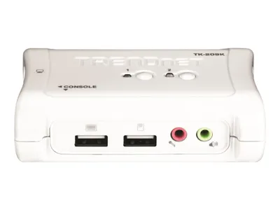 Obrázek produktu pro TRENDnet TK 209K - KVM-/Audio-Switch - 2 x KVM/Audio
