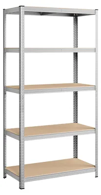 Image de Étagère de stockage, dimensions 180 x 90 x 40 cm, galvanisée
