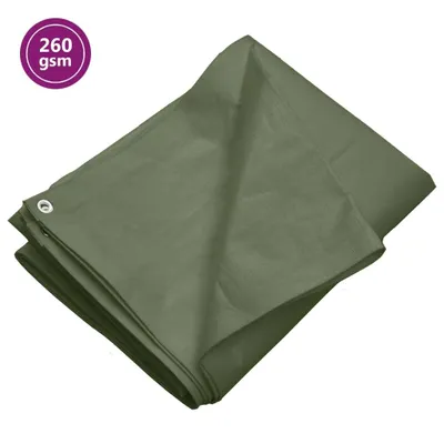 Obrázok produktu pre Plachta 260 g/m² 8x8 m zelená HDPE