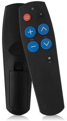 Image de Télécommande universelle senior - Grandes touches - Compatible infrarouge - Pour TV et câble